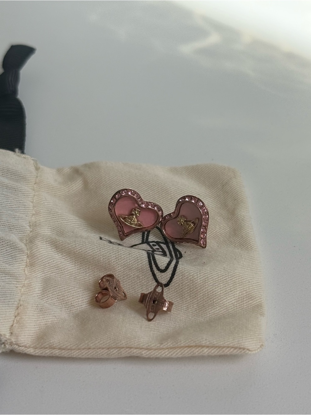 Vivienne Westwood Petra Earrings in Pink